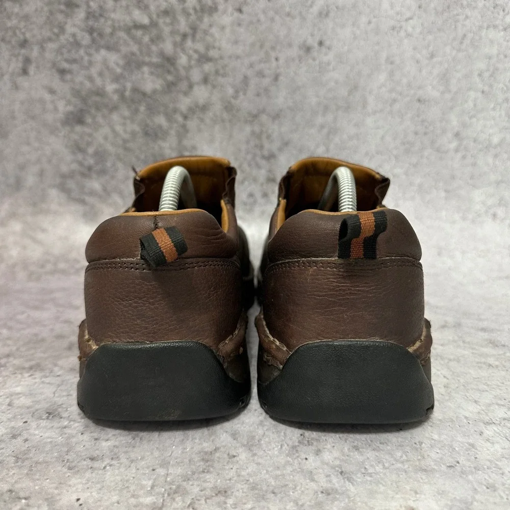 Red Wing StitchMax Slip-On Mens 10 Brown Safety Toe Work Shoe 6702 Aluminum Toe